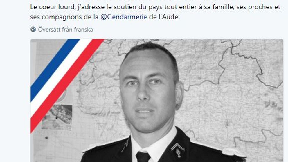 ”Arnaud Beltrame har lämnat oss. Han dog för faderlandet. Frankrike kommer aldrig glömma hans heroiska insats, hans mod och uppoffring”, skriver Frankrikes inrikesminister Gérard Collomb på Twitter.
