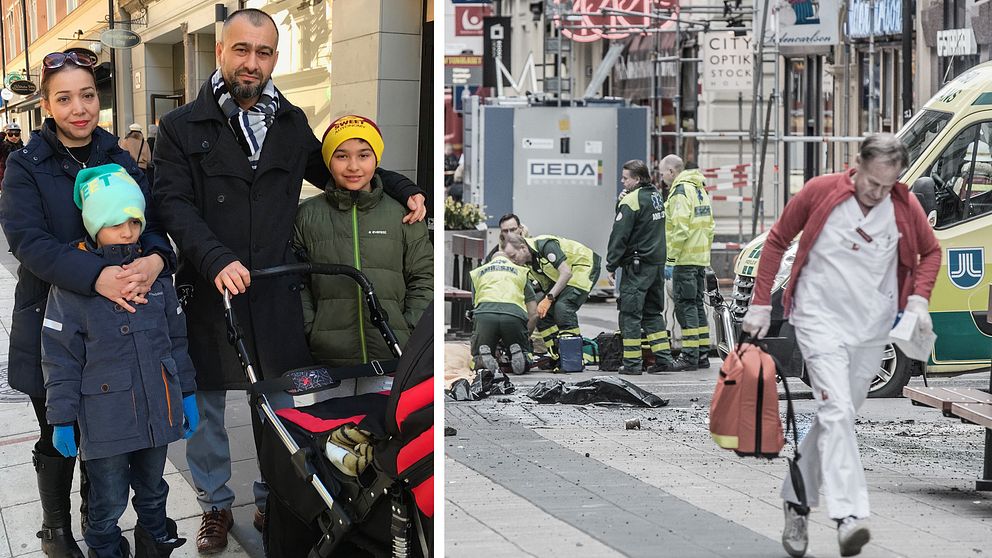 Familjen Kuscu tillbaka på Drottninggatan