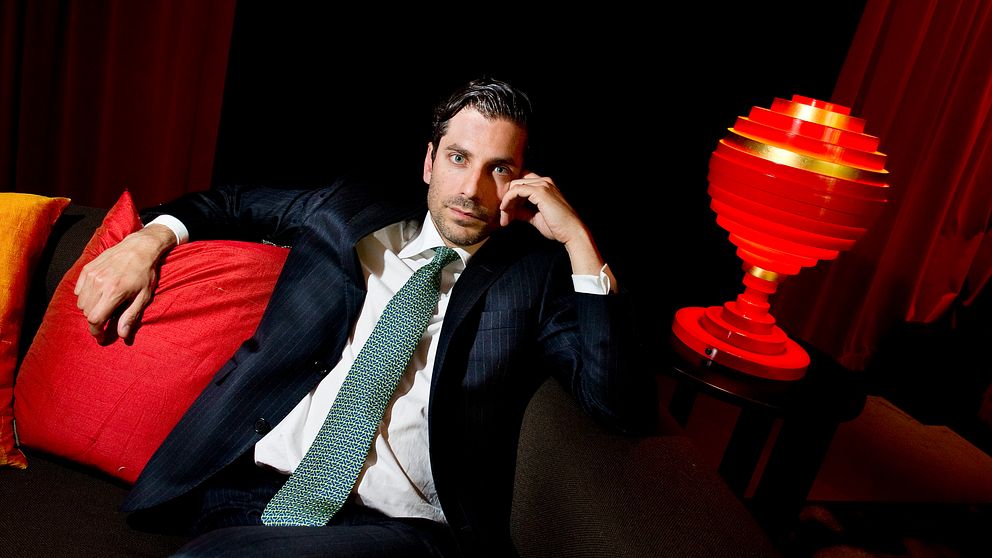 Jens Lapidus, aktuell med ny thriller.