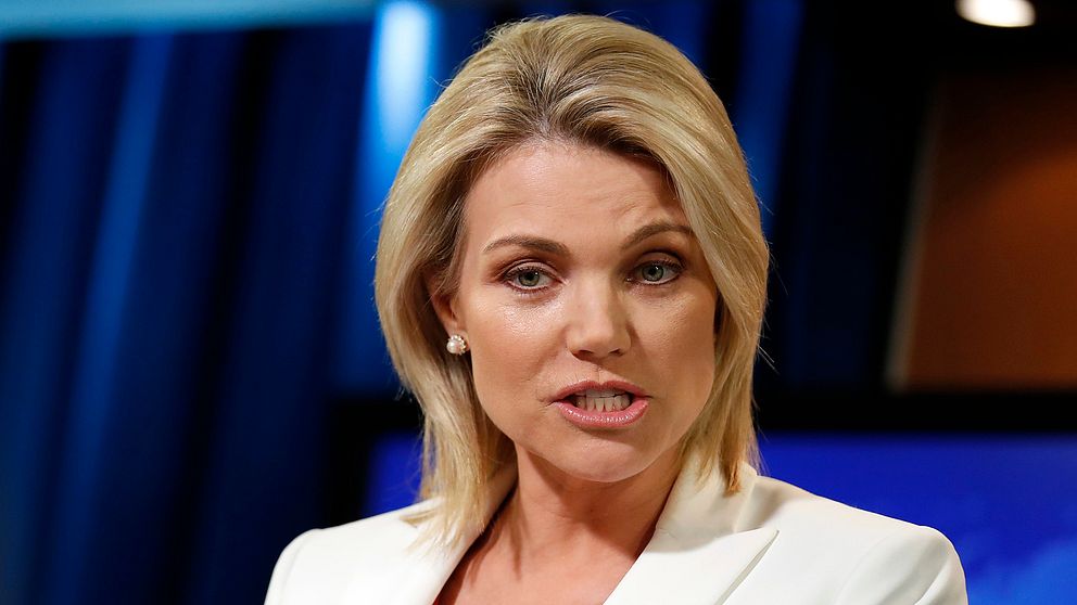 Heather Nauert, talesperson vid amerikanska UD.