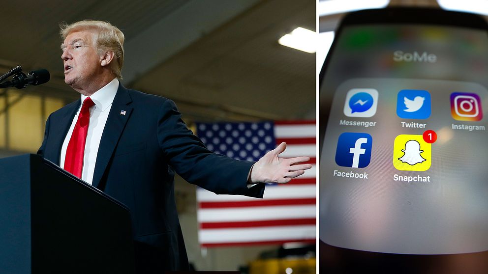 Detta gäller bland annat Facebook, Twitter, och Instagram-konton.