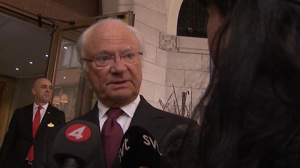 Kung Carl XVI Gustaf.