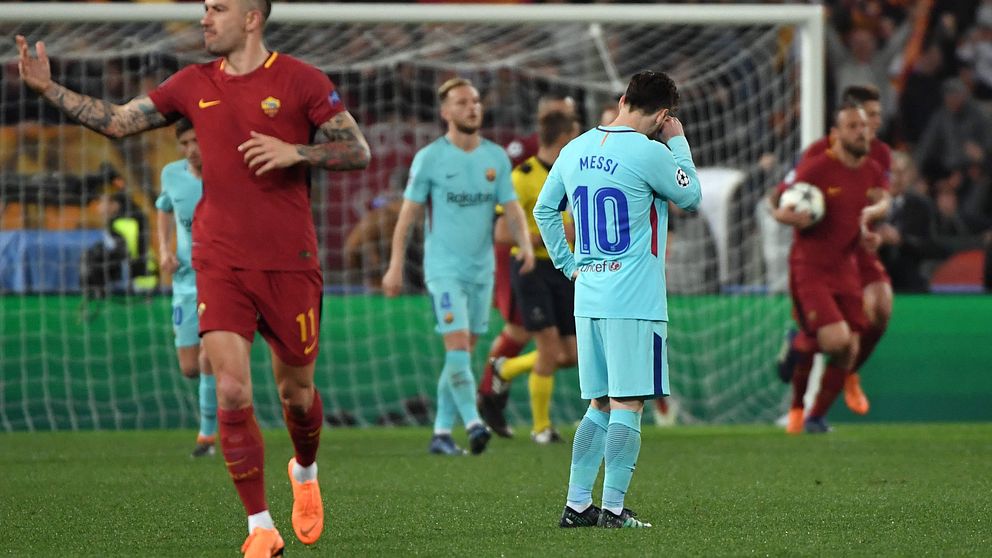 Roma slog ut Barcelona ur Champions League.