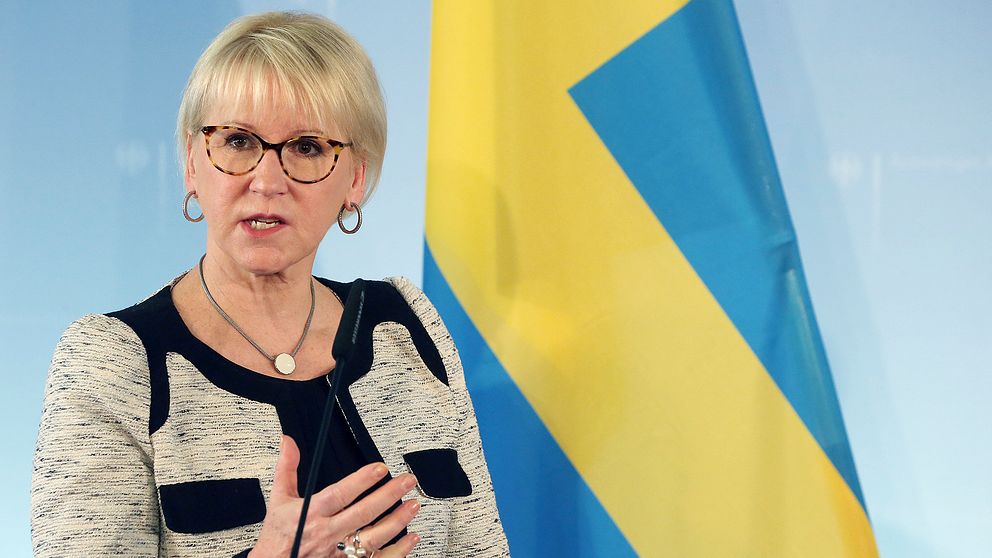 Sveriges utrikesminister Margot Wallström (S).