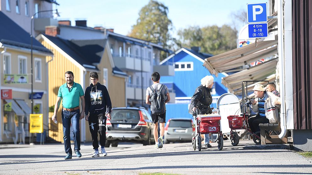 Huvudgatan i Överkalix.