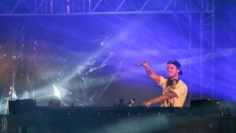 Avicii under Summerburst i Göteborg 2015.