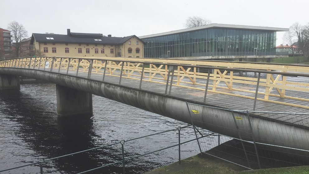 Gamletullsbron i centrala Halmstad