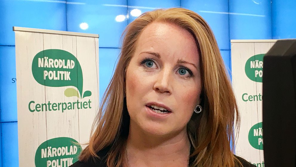 Centerpartiets ledare Annie Lööf.