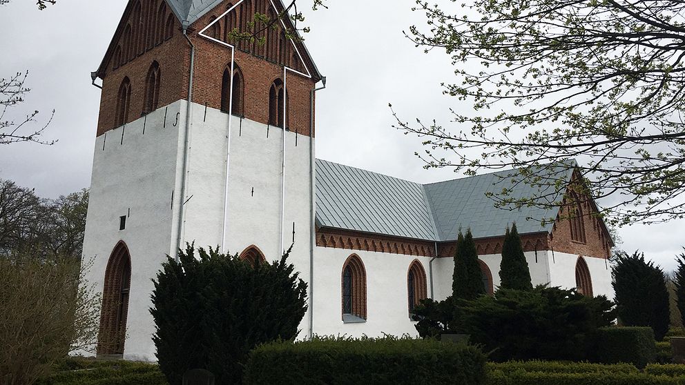 Odarslövs kyrka utanför Lund.