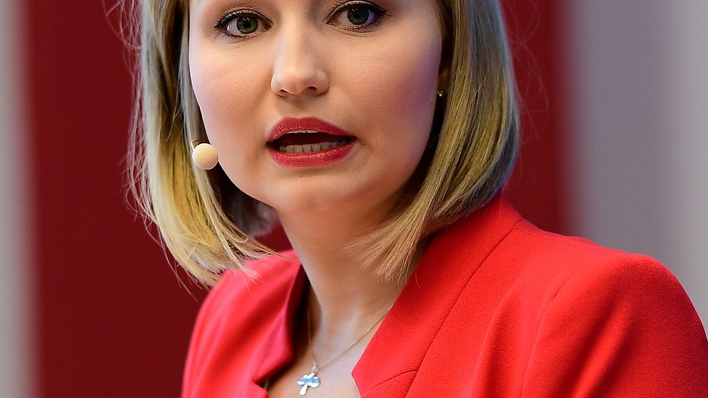 Kristdemokraternas partiledare Ebba Busch Thor.