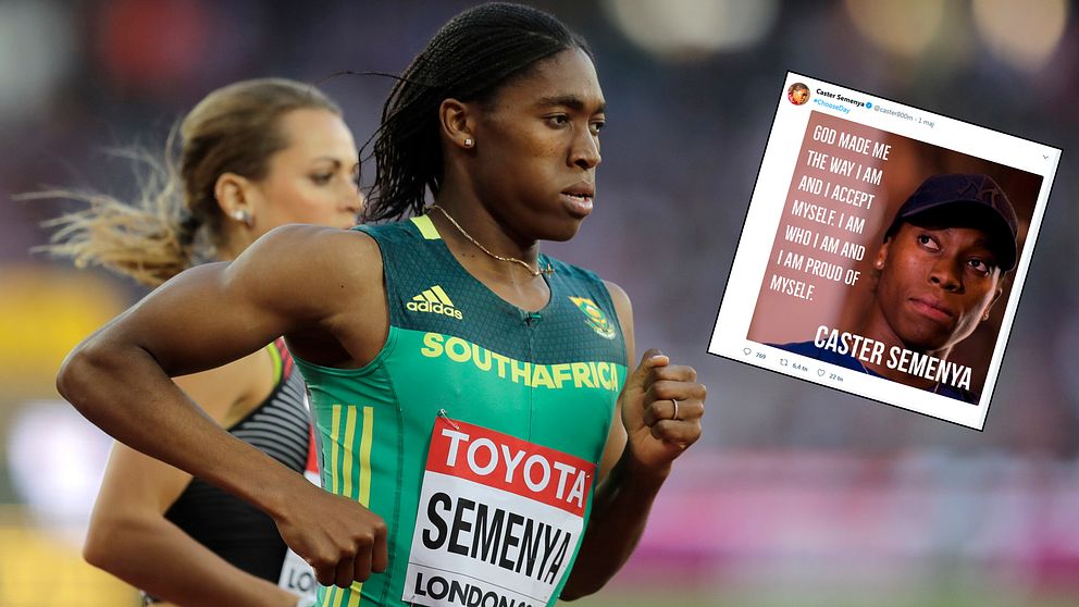 Caster Semenya drabbas av IAAF:s nya ”könsregler”.