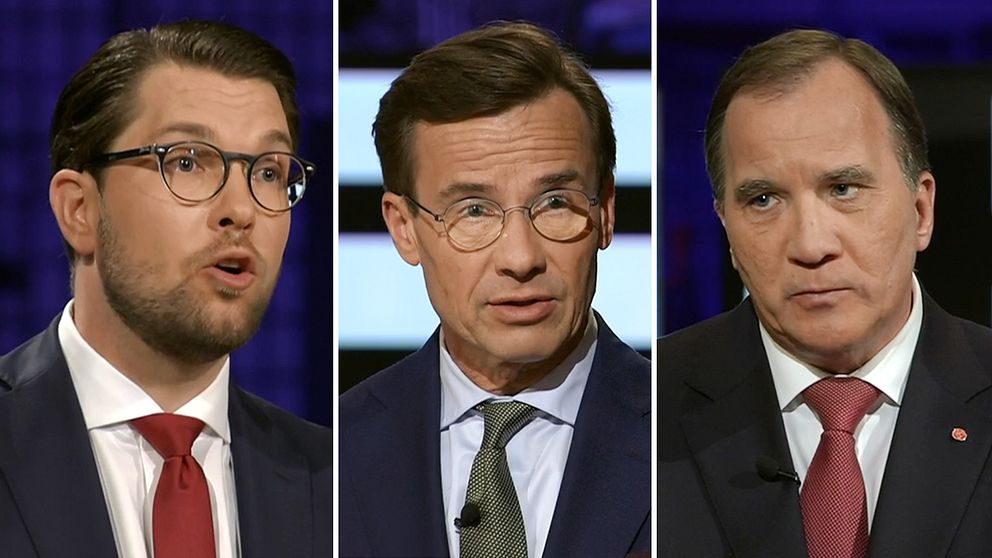 Jimmie Åkesson (SD) och Ulf Kristersson (M) klarade båda debatten bättre än statsminister Stefan Löfven (S) enligt pulbiken, visar Novus undersökning.