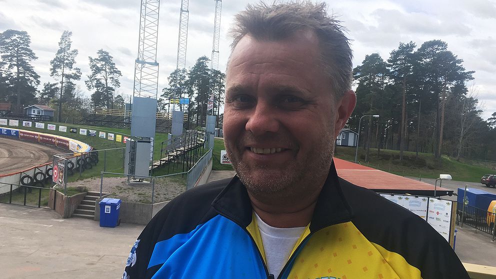 Morgan Andersson, lagledare i Västervik.