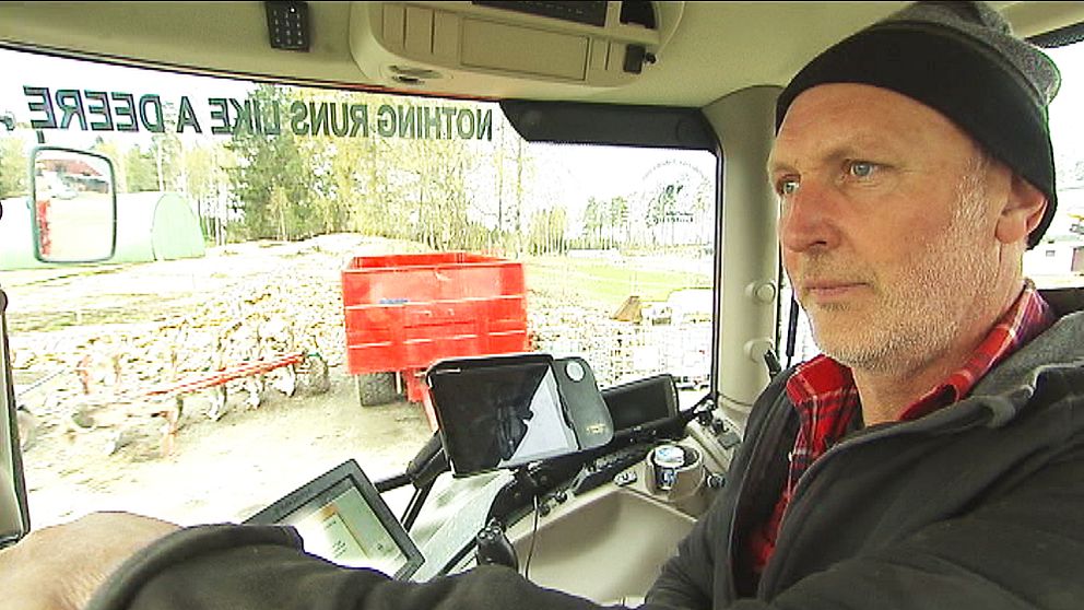 Göte Jakobsson har fått jordbruksmaskiner för 2,5 miljoner stulna
