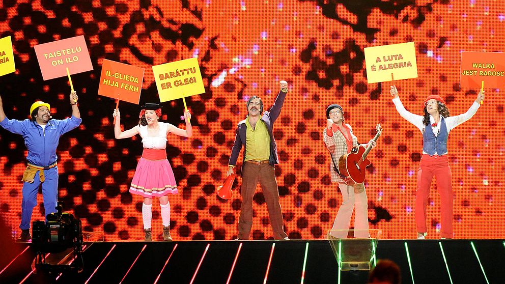 Homens Da Luta under Eurovision 2011
