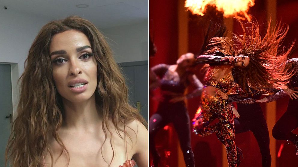 Favorittippade Eleni Foureira som tävlar för Cypern.