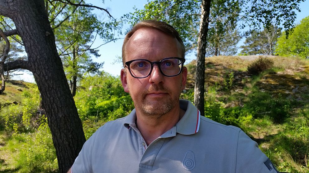 Uddevalla Tennisklubbs ordförande Henric Carlsson.