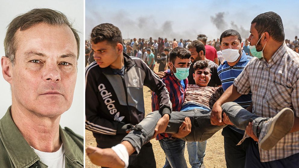 SVT Nyheter utrikesreporter Claes JB Löfgren ser tre orsaker som anledningen till den konfrontation som hittills krävt över 40 liv på gränsen mellan Gaza och Israel.