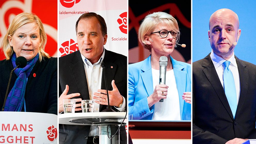 Socialdemokraternas Magdalena Andersson och Stefan Löfven har tillsammans med Moderaternas Elisabeth Svantesson och Fredrik Reinfeldt varit några av den svenska toppolitikens största profiler under svängningen