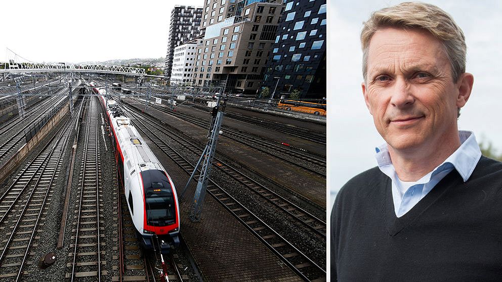 På onsdagen flydde resenärerna från hettan på ett tåg efter att ha suttit instängda flera timmar. Presschefen på Trafikverket, Bengt Olsson, förklarar varför man inte få lämna tåget på eget initiativ.