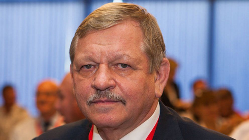 Presidenten för det ryska dövförbundet, Valery Rukhledev