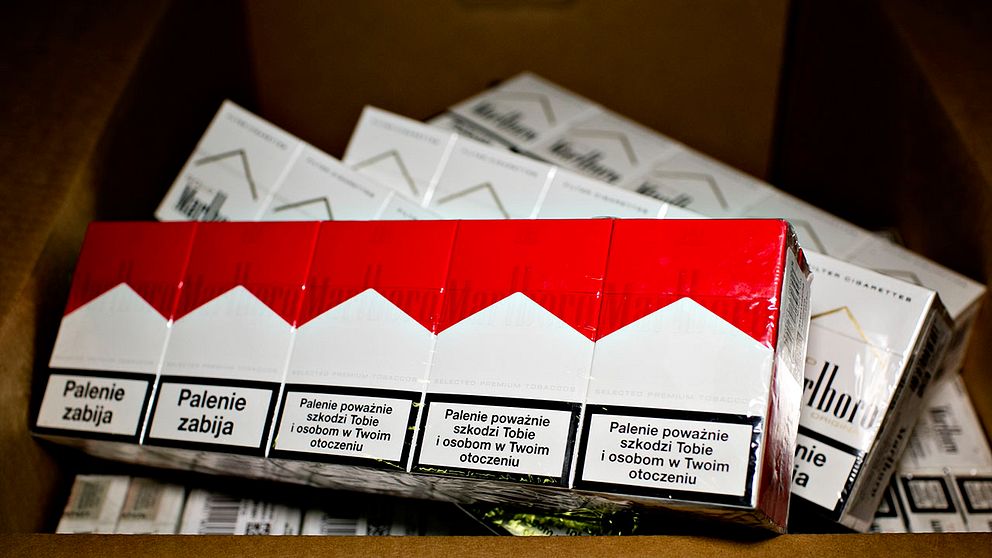 I samband med operationen Jean Nicot i Blekinge beslagtogs drygt 41 000 illegala cigaretter.