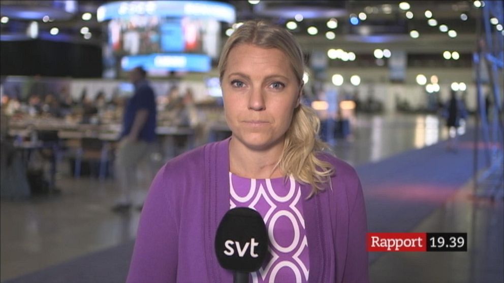 SVT:s USA-korrespondent Carina Bergfeldt.