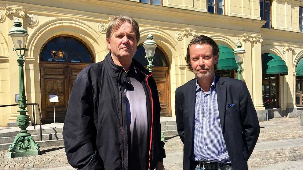 Advokaterna Lennart Lefverström och Per Eriksson