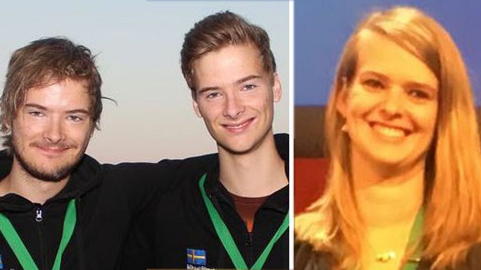 Från vänster: Ola, Mikael och Cecila Rimstedt.