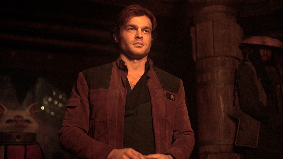 Alden Ehrenreich som Han Solo i ”Solo: A Star Wars Story”.