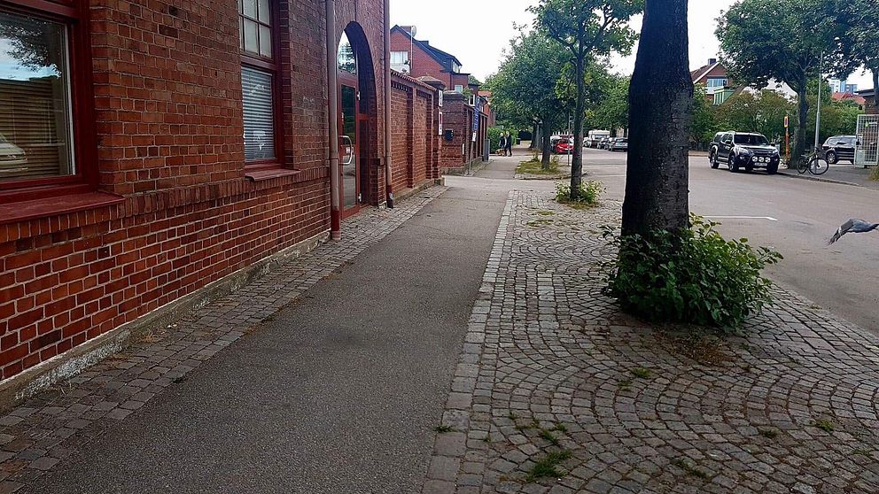 Sperlingsgatan i Halmstad.