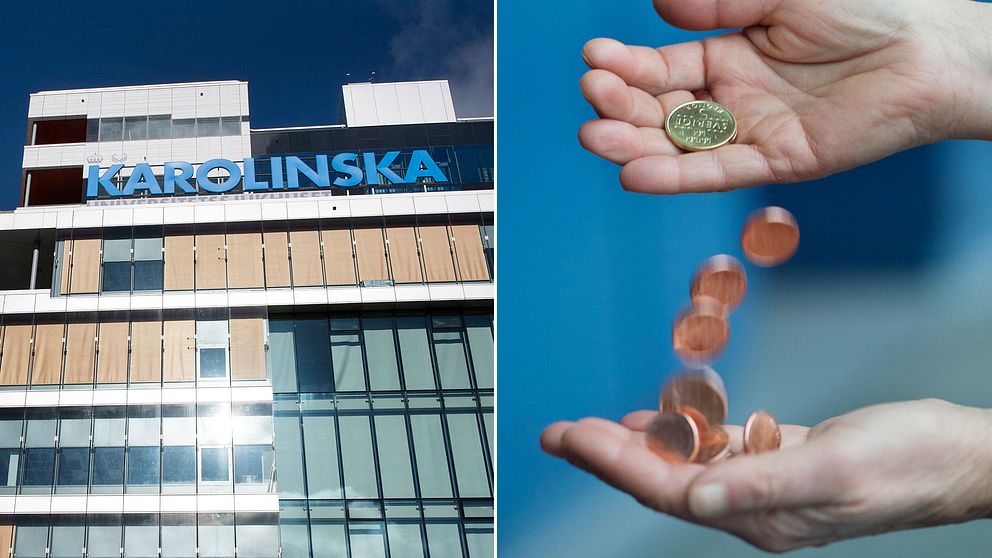 Nya Karolinska och pengar.