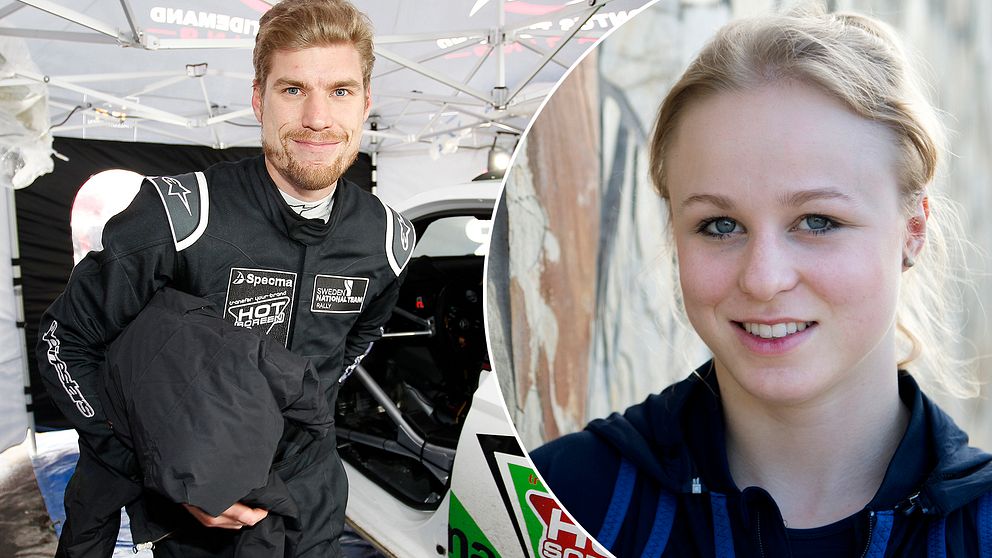 Mattias Adielsson och Jonna Adlerteg.