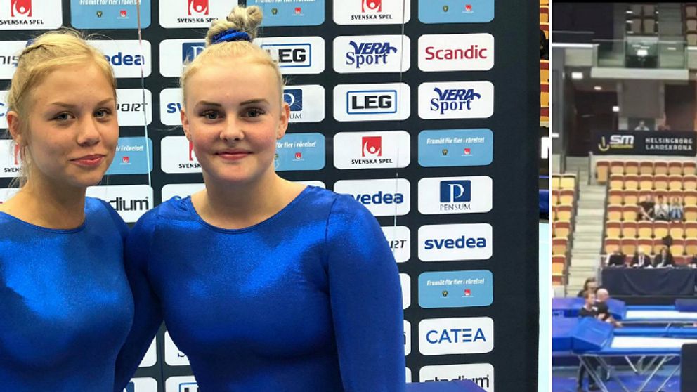 En bild på Sofia Redman och Linnéa Larsson.