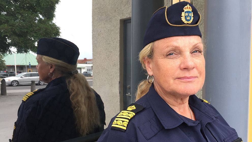 Polisens kommanderingschef Annika Lindroth.