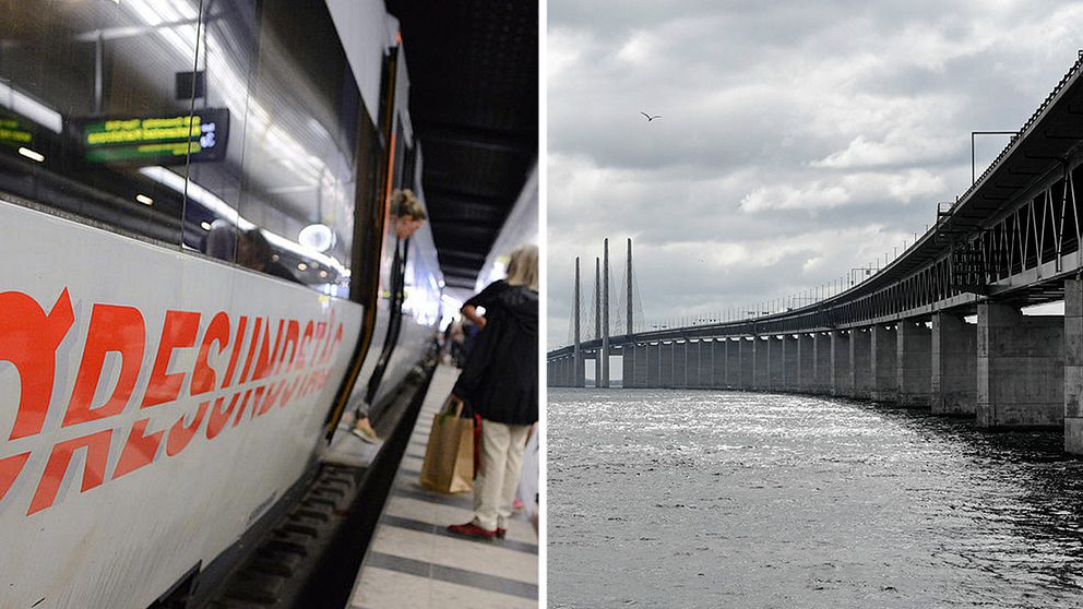 Fler tar tåget mellan Danmark och Sverige i år jämfört med förra året.