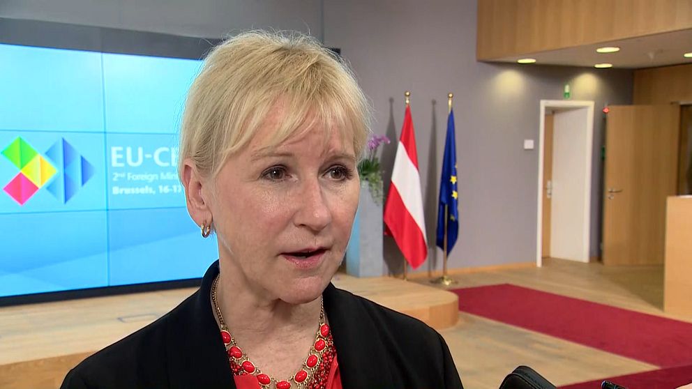 Sveriges utrikesminister Margot Wallström (S).