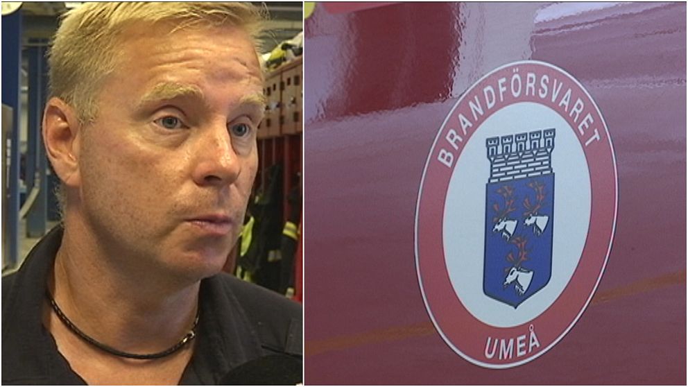 Joakim Olsson, räddningschef i beredskap, Umeåregionens brandförsvar