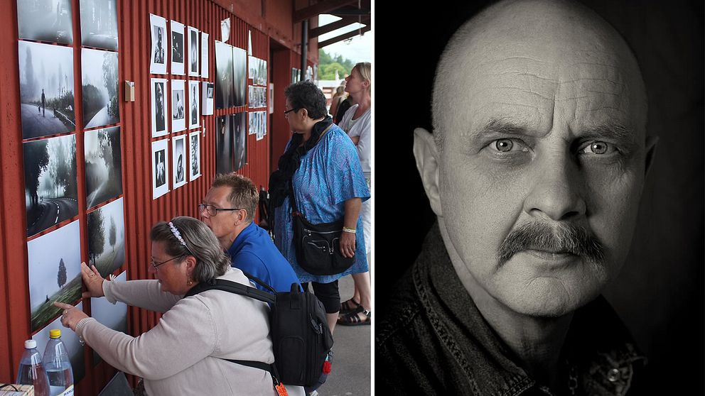 Förra årets Gnesta-planket och Nykvarnsfotografen Ronald Vervaart.