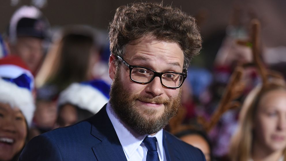 Porträtt på komikern Seth Rogen