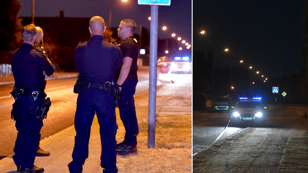 Ett flertal polisbilar och ambulans ryckte ut till ett område vid Hamnfestivalen i Limhamn i utkanten av Malmö sent på fredagskvällen.
