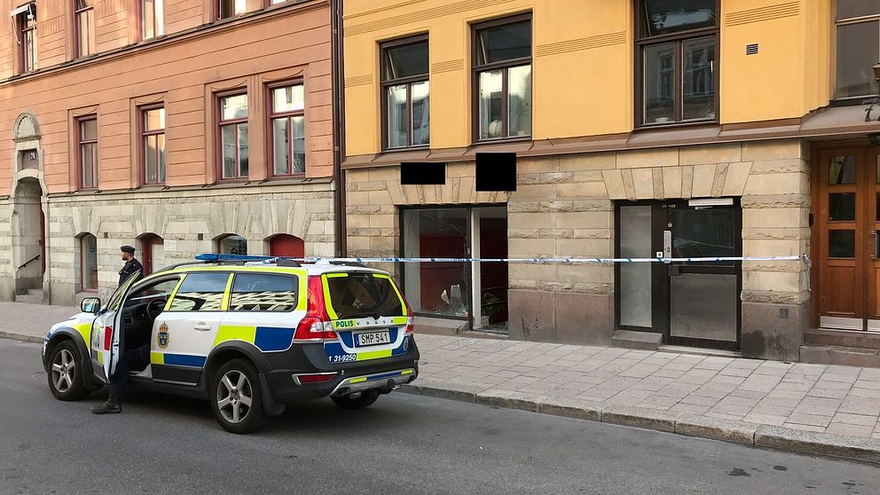 Detonation vid biluthyrningsfirma på Upplandsgatan.