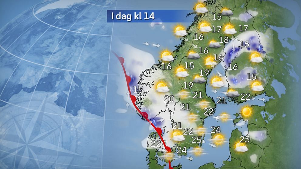 Väder måndag