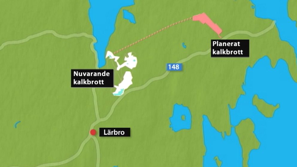 nordkalk gotland bunge ojnareskogen kalkbrott kalkbrytning