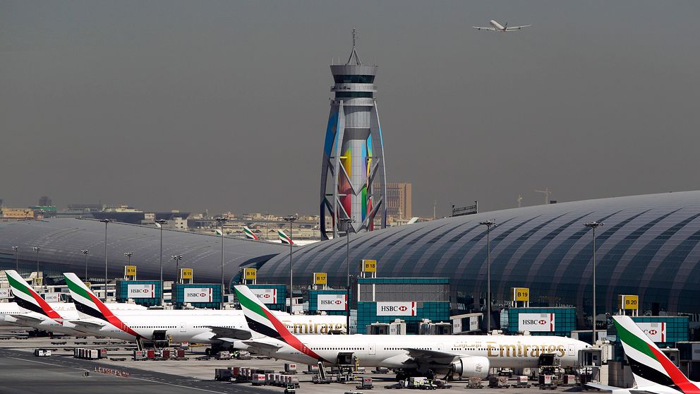 Dubais internationella flygplats.