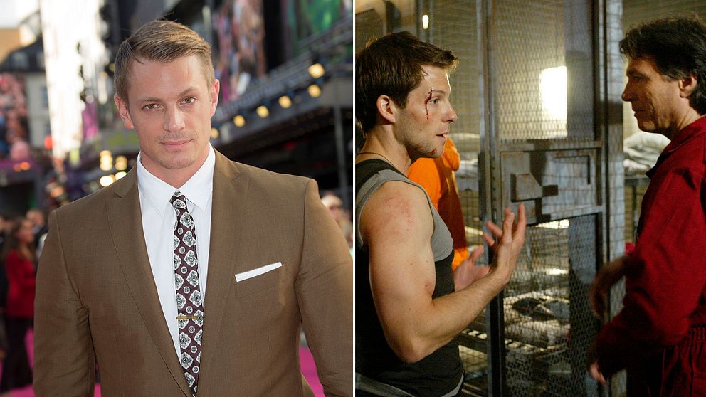 Joel Kinnaman är klar för en ny tv-serie, av regissören Ronald D Moore. Till höger skådespelarna Jamie Bamber och Richard Hatch i kultserien Battlestar Galactica.