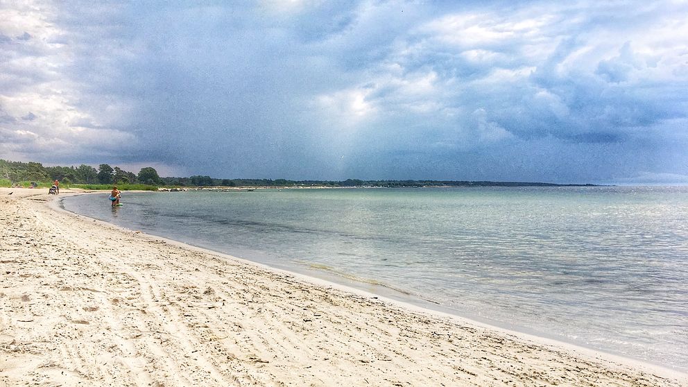 Gnisvärds strand, Gotland.