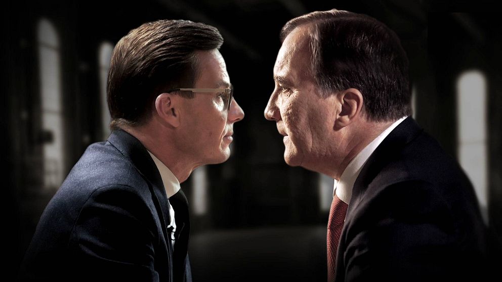 Ulf Kristersson (M) och Stefan Löfven (S)