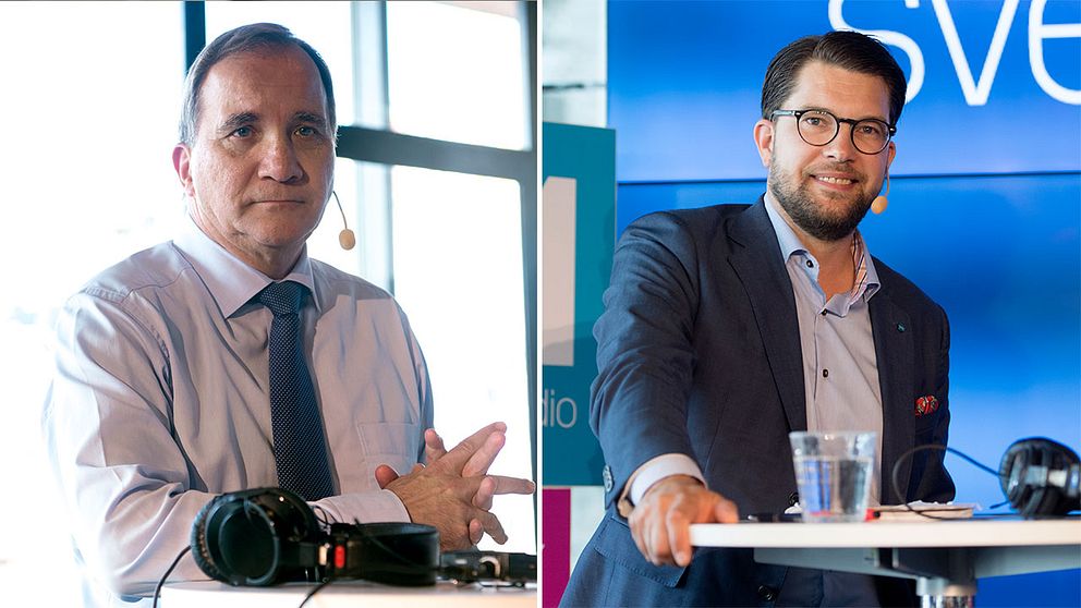 Stefan Löfven och Jimmie Åkesson