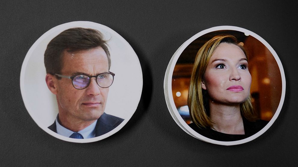 porträtt ulf kristersson och ebba busch thor